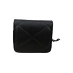 Bolsito Bandolera Compacto Sintético de Mujer con Solapa de Giro y Asa de Cadena - Imagen 2