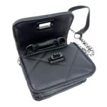 Bolsito Bandolera Compacto Sintético de Mujer con Solapa de Giro y Asa de Cadena - Imagen 4