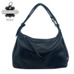 Bolso de Hombro en Piel Italiana para Mujer con Asa Ajustable tipo Cinturón y Multiforma - Imagen 8