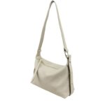 Bolso de Hombro en Piel Italiana para Mujer con Asa Ajustable tipo Cinturón y Multiforma - Imagen 17