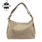 Bolso de Hombro en Piel Italiana para Mujer con Asa Ajustable tipo Cinturón y Multiforma - Imagen 4