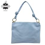 Bolso de Mano en Piel Italiana con Cierre de Cremallera, Bolsillo Interno y Gran Calidad para Mujer - Imagen 2