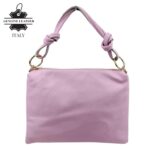 Bolso de Mano en Piel Italiana con Cierre de Cremallera, Bolsillo Interno y Gran Calidad para Mujer - Imagen 4