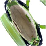 Bolso de Mano en Piel Italiana con Diseño Original, Tachuelas y Asa Larga de Cadena para Mujer - Imagen 13