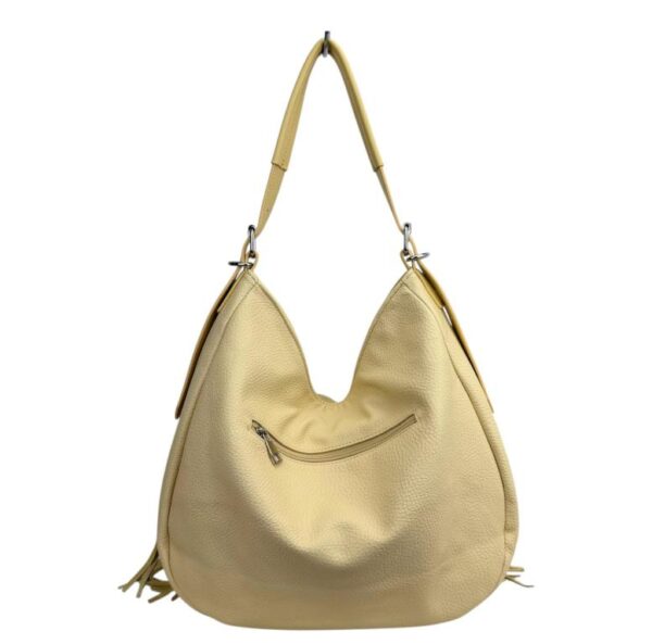 Bolso de Hombro Hobo Sintético con Tachuelas, Flecos Decorativos y Gran Capacidad para Mujer - Imagen 3
