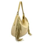 Bolso de Hombro Hobo Sintético con Tachuelas, Flecos Decorativos y Gran Capacidad para Mujer - Imagen 4