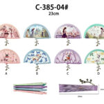 Abanico con Diseño de Muñeca Sweet Candy, Caja y Precioso Estilo para Mujer