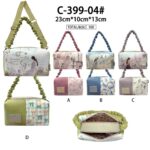 Bolso de Mano Sintético con Muñeca Sweet Candy, Asa Original y 2 Bolsillos para Mujer