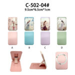 Soporte para el móvil con Diseño de Muñeca Sweet Candy y Espacio para Tarjeta de Mujer