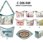 Bolso de Hombro Sintético con Muñeca Sweet Candy + Bolsito Bandolera Extra para Mujer