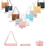 Bolso de Hombro Sintético Coveri Collection con Solapa y Varios Compartimentos de Mujer