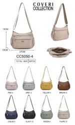 Bolso Bandolera en Tela Nylon con Multicompartimentos Coveri Collection para Mujer - Imagen 2