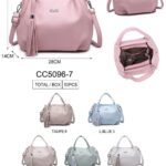 Bolso de Mano Sintético de Mujer Coveri Collection con 2 Asas Cortas y Frontal Decorativo