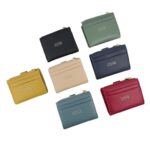 Tarjetero-Monedero Sintético Coveri Collection para Mujer con Mini Solapa de Botón y Cremallera - Imagen 2