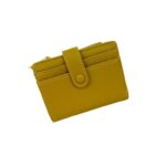 Tarjetero-Monedero Sintético Coveri Collection para Mujer con Mini Solapa de Botón y Cremallera - Imagen 3