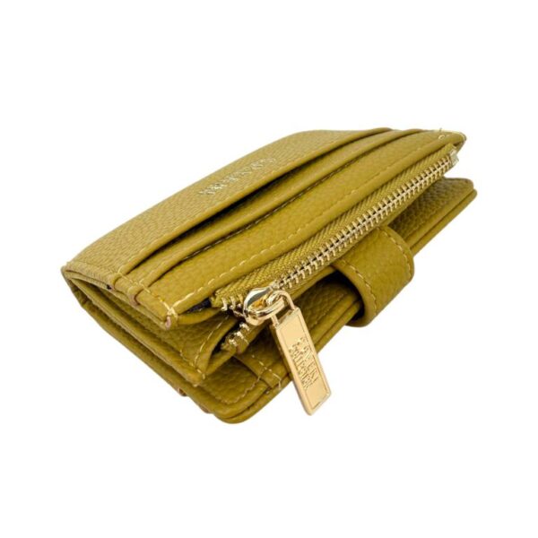 Tarjetero-Monedero Sintético Coveri Collection para Mujer con Mini Solapa de Botón y Cremallera - Imagen 5