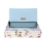 Monedero Sintético Bicolor de Mujer Coveri Collection con Caja, Solapa y Bolsillo Trasero - Imagen 3