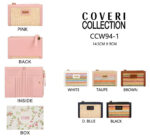 Monedero Sintético de Mujer Coveri Collection con Frontal Original, Caja y Espacio para Tarjetas-All- Mayorista España