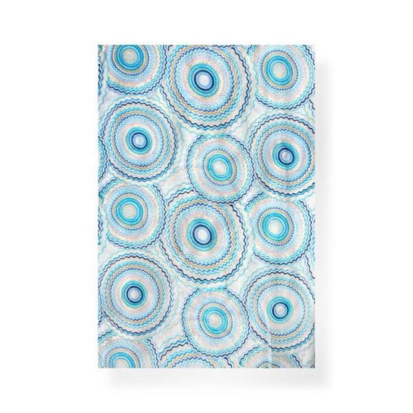 Amplia Bufanda de Algodón para Mujer con Diseño Circulos de Mandalas y Gran calidad - Imagen 4