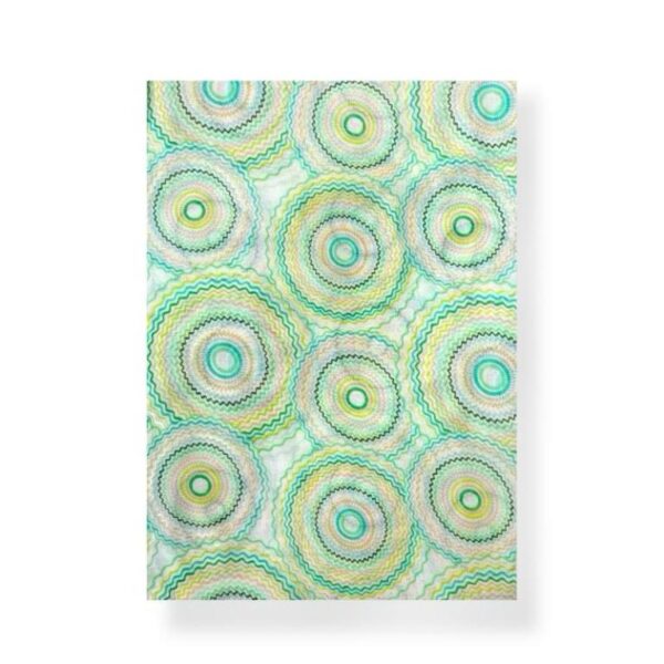 Amplia Bufanda de Algodón para Mujer con Diseño Circulos de Mandalas y Gran calidad - Imagen 5