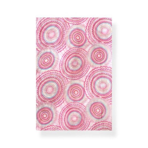 Amplia Bufanda de Algodón para Mujer con Diseño Circulos de Mandalas y Gran calidad - Imagen 3