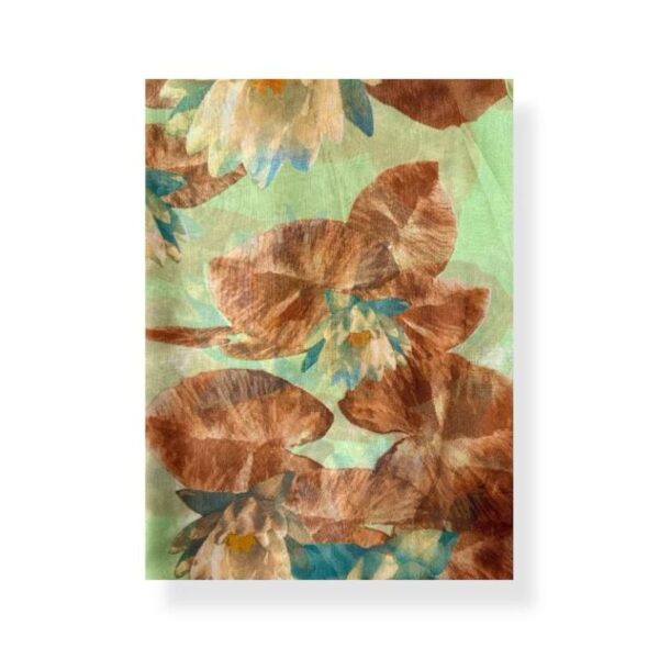 Preciosa Bufanda de Seda para Mujer con Alegres Diseños y Vivos Colores - Imagen 5