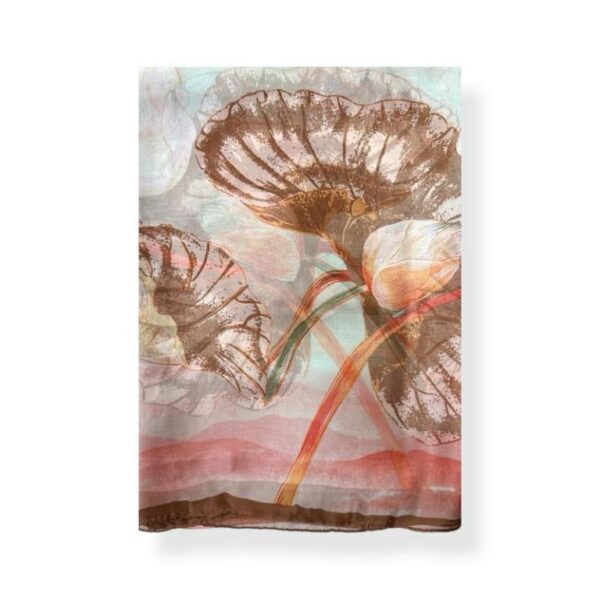 Preciosa Bufanda de Seda para Mujer con Alegres Diseños y Vivos Colores - Imagen 2