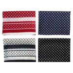 Bonita Bufanda de Seda con Diseño de Lunares y Gran Calidad para Mujer