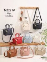 Bolso de Mano Sintético Maxfly con Frontal Decorativo, Mini Solapa y Cremallera para Mujer - Imagen 2