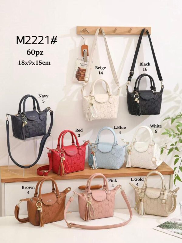 Bolso de Mano Sintético Maxfly con Frontal Decorativo, Mini Solapa y Cremallera para Mujer - Imagen 2