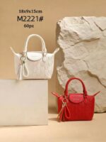 Bolso de Mano Sintético Maxfly con Frontal Decorativo, Mini Solapa y Cremallera para Mujer