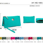 Monedero de Nylon Nazareno Gabrielli con Asa Corta Extraíble y Multicompartimentos Mujer