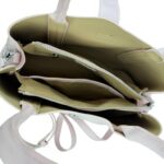 Bolso de Mano Sintético Regina Schrecker de Mujer con Mini Solapa y 3 Compartimentos Internos - Imagen 5