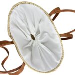 Cesta Capazo Grande de Mujer en Rafia Artesanal con Asas Cortas y Largas Color Marrón - Imagen 3