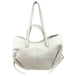 Bolso de Hombro Sintético con Botones y Cuerdas Laterales + Bolsito Bandolera Extra para Mujer - Imagen 2