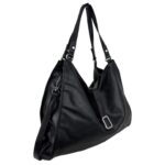 Bolso de Hombro Sintético tipo Hobo con Gran Capacidad, Mini Solapa y Bolsillo Trasero para Mujer - Imagen 3