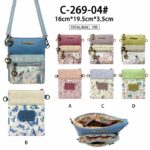 Bolso Bandolera Sintético de Mujer con Muñeca Sweet Candy y Bolsillos Frontales - Mayorista España