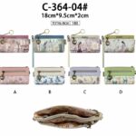 Cartera Sintética de Mujer con Muñeca Sweet Candy, Caja, Bolsillos Exteriores y Cremallera - Mayorista España