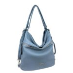 Bolso-Mochila Sintético Hobo de Mujer Coveri Collection con Bolsillos Exteriores y Gran Capacidad