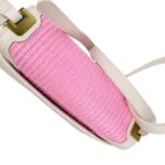 Bolso Bandolera Sintético y Bicolor David Jones con Compartimento Trasero y Solapa de Mujer - Imagen 9