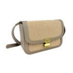 Bolso Bandolera Sintético y Bicolor David Jones con Compartimento Trasero y Solapa de Mujer - Imagen 7