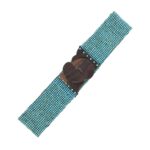 Cinturón Artesanal Exclusivo de Cristal con Diseño Bolitas y Madera de Mango para Mujer - Imagen 6