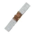 Cinturón Artesanal Exclusivo de Cristal con Diseño Bolitas y Madera de Mango para Mujer - Imagen 7