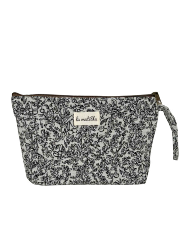 Neceser Grande de Algodón La Matilda con Diseño Original para Mujer - Imagen 2