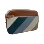 Bolso Bandolera Multicolor de Piel con Diseño Exclusivo y Bolsillos Exteriores para Mujer - Imagen 5