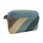 Bolso Bandolera Multicolor de Piel con Diseño Exclusivo y Bolsillos Exteriores para Mujer - Imagen 3