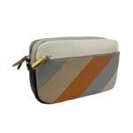 Bolso Bandolera Multicolor de Piel con Diseño Exclusivo y Bolsillos Exteriores para Mujer - Imagen 4