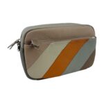 Bolso Bandolera Multicolor de Piel con Diseño Exclusivo y Bolsillos Exteriores para Mujer - Imagen 9