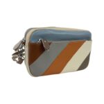 Bolso Bandolera Multicolor de Piel con Diseño Exclusivo y Bolsillos Exteriores para Mujer - Imagen 6