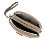 Monedero Multicolor de Piel con Diseño Exclusivo, Asa Corta y 2 Bolsillos para Mujer - Imagen 13